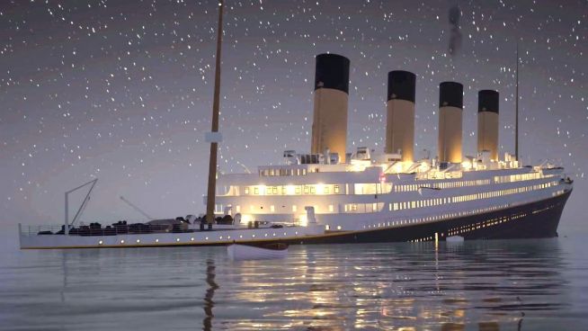 Titanic-Untergang in Echtzeit: Aufwendiger Games-Clip