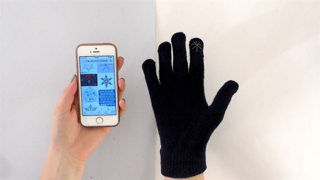 Tech-Hack: Leitende Handschuhe für das Smartphone